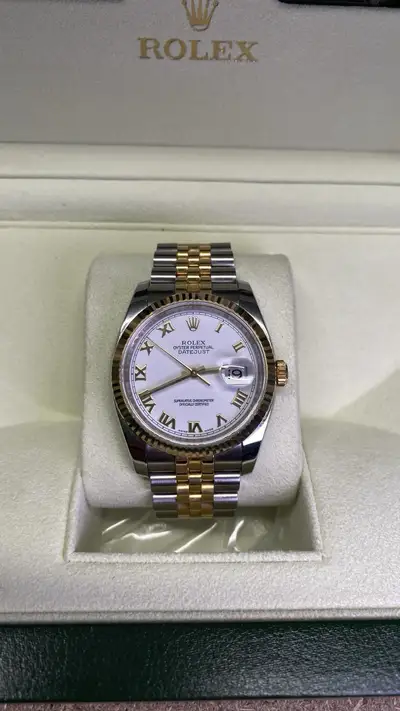 Rolex Datejust Gold Steel INVISIBLE CLASP