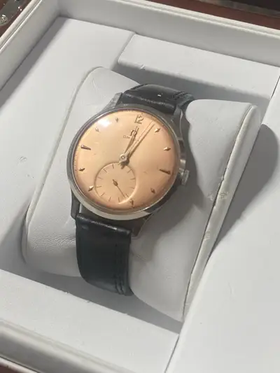 Omega Seamaster Pink Silver Windup