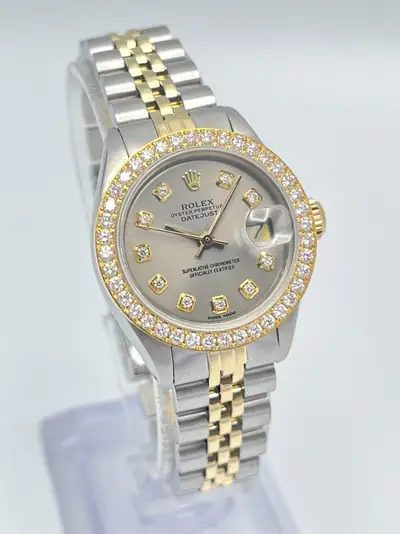 Rolex Datejust 6917 Grey Diamond Bezel