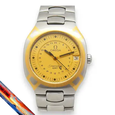 Omega Seamaster Polaris GMT Men’s Yellow