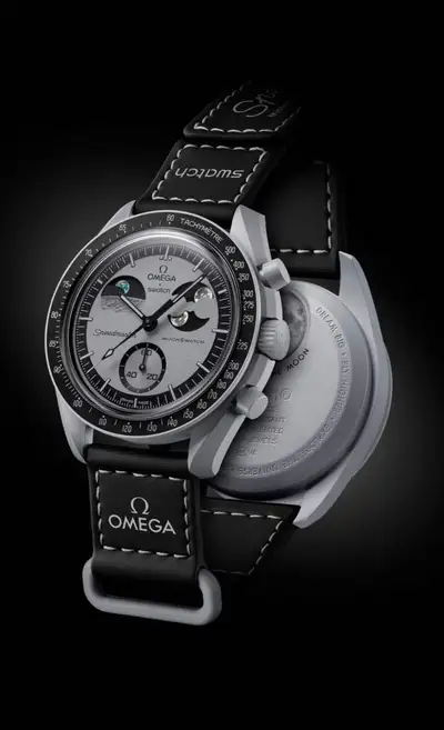 Omega Swatch Mission to Earthphase Moon