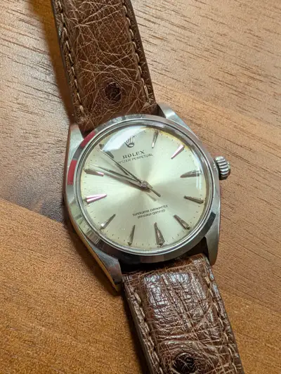 Rolex 1002 On Ostrich