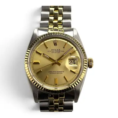Rolex Datejust Two Tone Jubilee Champagne