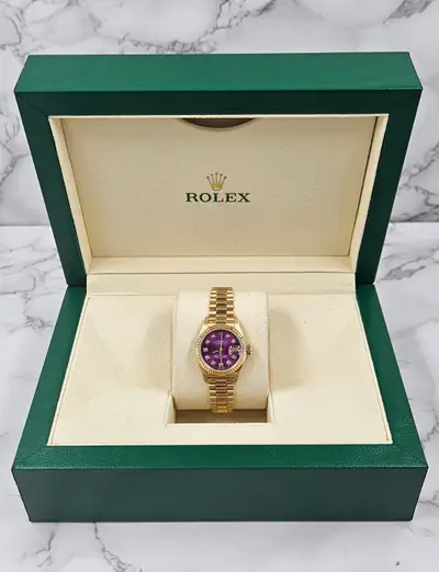 Rolex Datejust 6917 Solid 18ct Gold