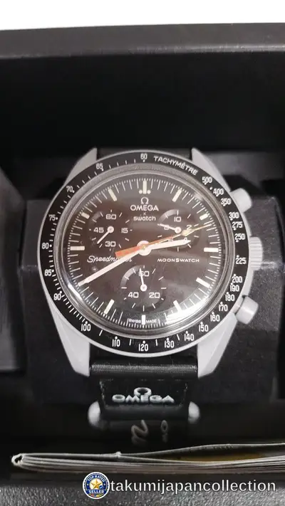 Omega x Swatch Speedmaster Moonshine Moonswatch