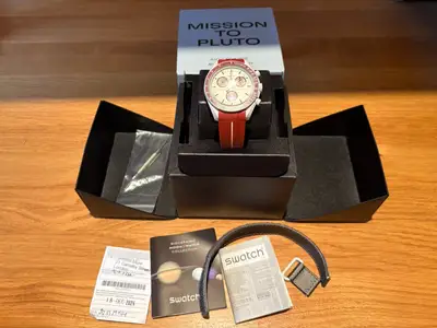 Omega Moonswatch Mission to Pluto