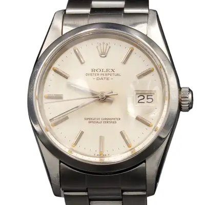 Rolex Date Stainless Steel Oyster Band