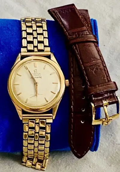 Omega Men’s Omega solid Rose Gold 18ct