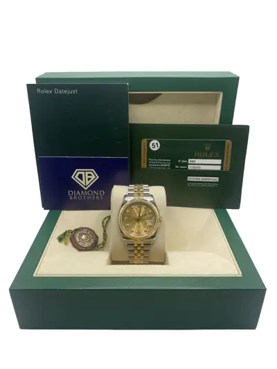 Rolex datejust 36 with factory
