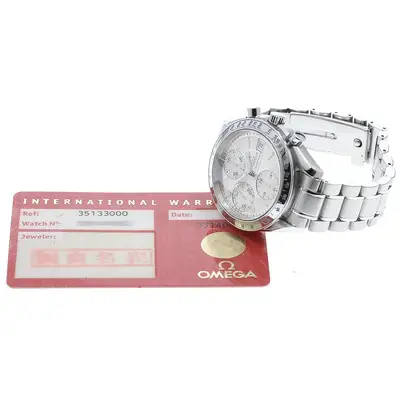 Omega Speedmaster 3513.3 Silver Chronograph