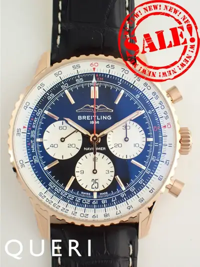 Breitling Navitimer B01 Chronograph 43 18KRG
