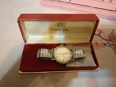 Omega SEAMASTER with Speidel stretch band