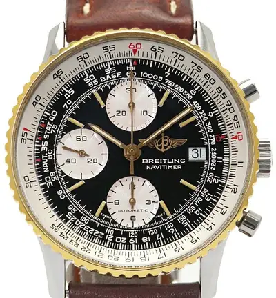 Breitling Old Navitimer B13019 Black;Silver