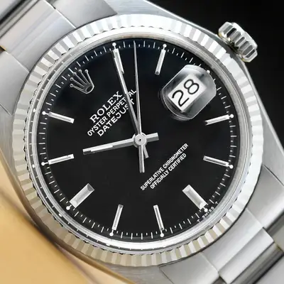 Rolex DATEJUST 1601 18K WHITE GOLD