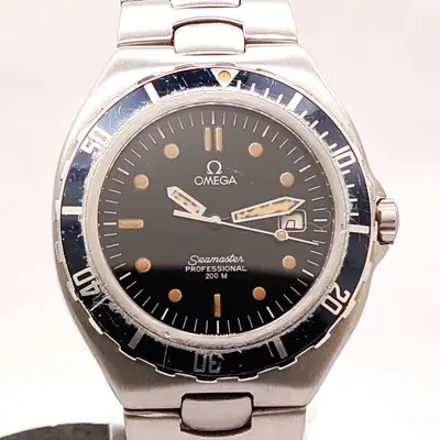Omega SEAMASTER PROFESSIONAL SWISS BLACK COLOR