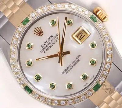 Rolex Datejust Two Tone Steel 18k