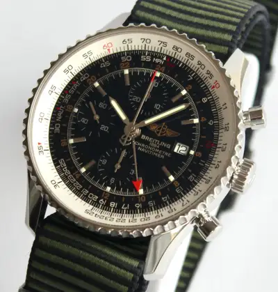 Breitling A24322 NAVITIMER WORLD BREITLING STRAP