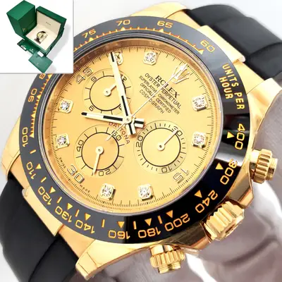 Rolex Stickered Rolex Cosmograph Daytona Yellow Gold
