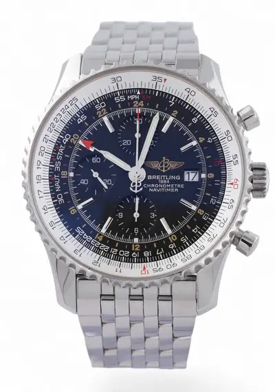 Breitling Navitimer World GMT Dual Time